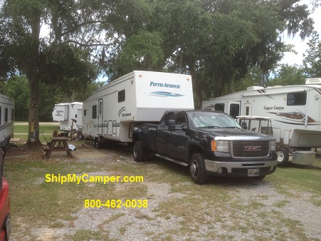 Motorhome shipping and relocation